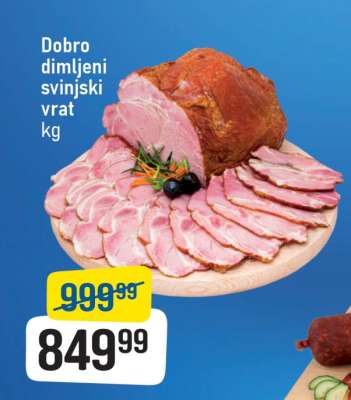 Dobro dimljeni svinjski vrat