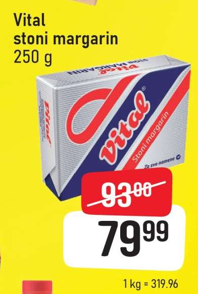 Vital stoni margarin