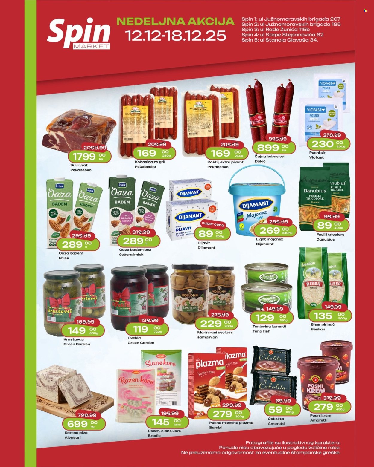 Spin Market katalog - 12.12.2025 - 18.12.2025. Stranica 1