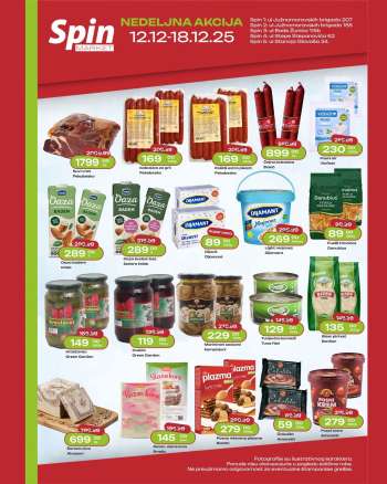 Spin Market katalog - 12.12.2025 - 18.12.2025.