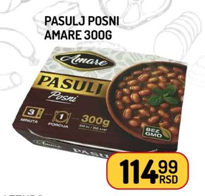 Pasulj Posni Amare 300g