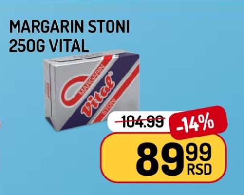 MARGARIN STONI 250g VITAL