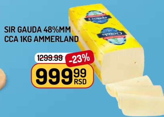 Sir Gauda 48%mm Cca 1kg Ammerland
