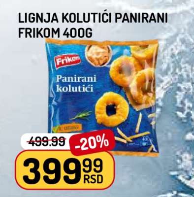 LIGNJA KOLUTIĆI PANIRANI FRIKOM 400g