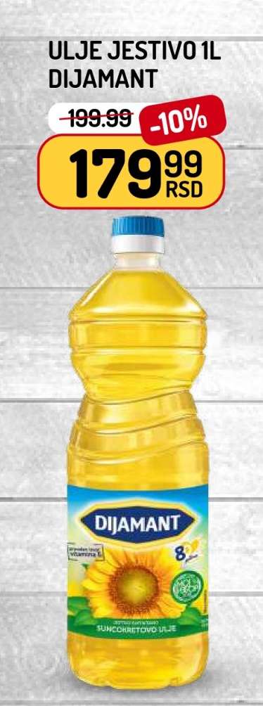 ULJE JESTIVO 1L DIJAMANT