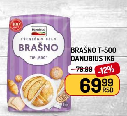 BRASNO T-500 DANUBIUS 1KG