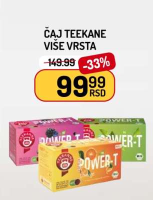 Čaj Teekane više vrsta