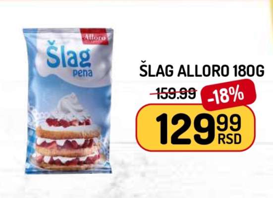 ŠLAG ALLORO 180g