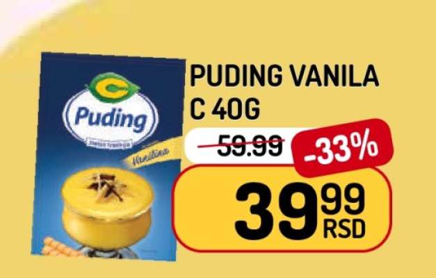 Puding vanila C 40g