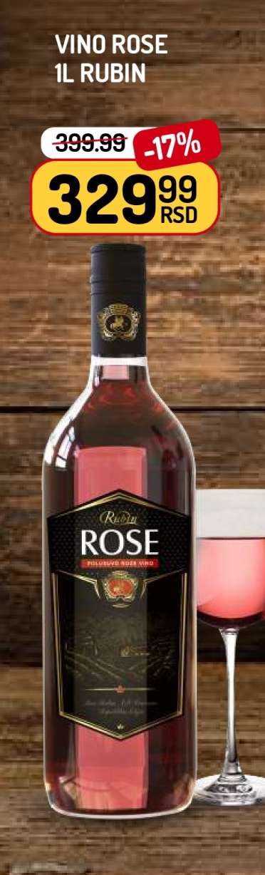 Vino Rose 1l Rubin
