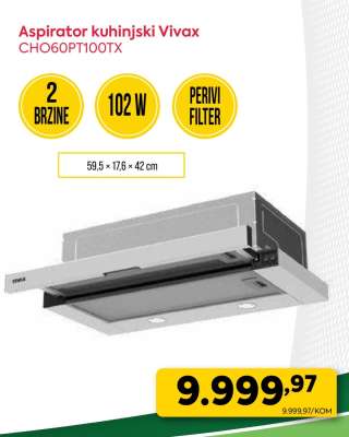 Aspirator kuhinjski Vivax