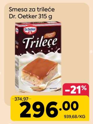Smesa za trileće Dr. Oetker 315 g