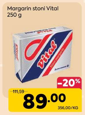 Margarin stoni Vital