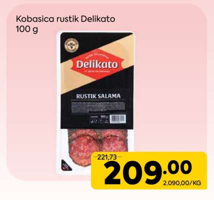 Kobasica rustik Delikato