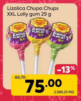 Lizalica Chupa Chups XXL Lolly gum 29 g