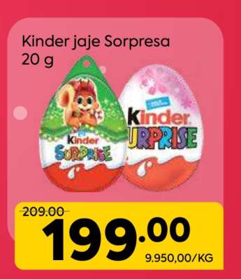 Kinder jaje Sorpresa