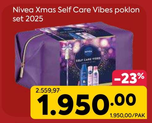 Nivea Xmas Self Care Vibes poklon set 2025