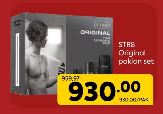 STR8 Original poklon set
