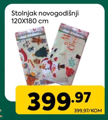 Stolnjak novogodišnji