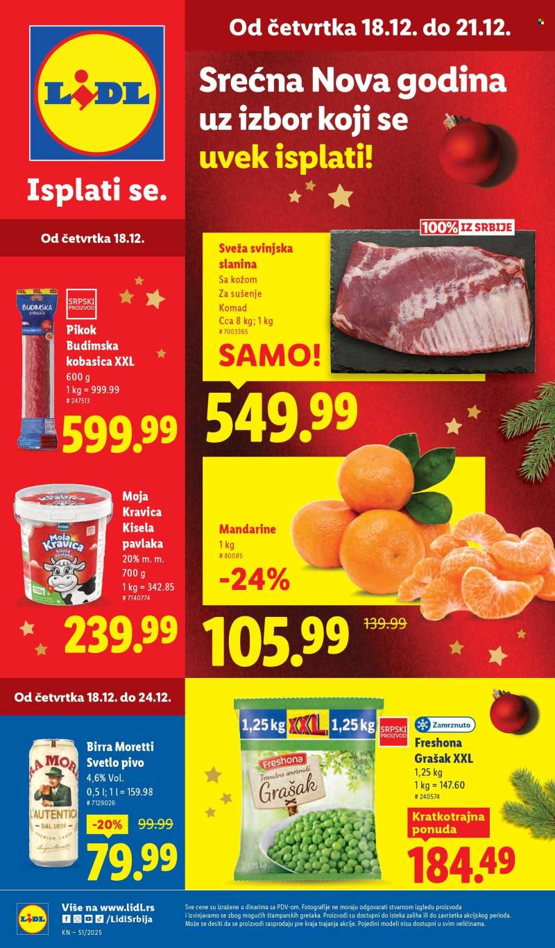 Lidl katalog - 18.12.2025 - 24.12.2025.