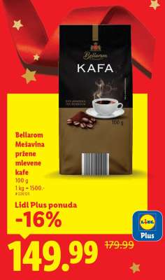 Bellarom Mešavina pržene mlevene kafe