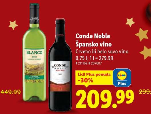 Conde Noble Špansko vino