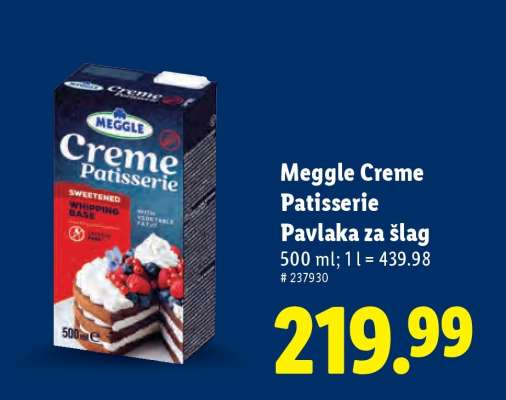 Meggle Creme patisserie