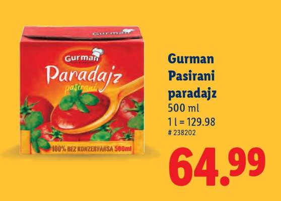 Gurman Pasirani paradajz