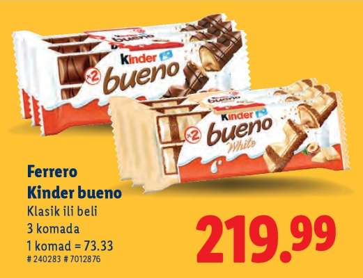 Ferrero Kinder Bueno