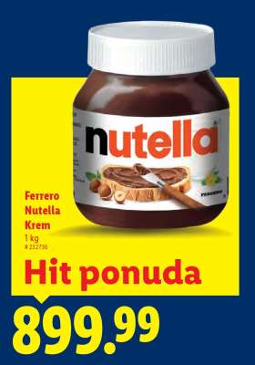 Ferrero Nutella Krem