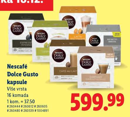 Nescafé Dolce Gusto kapsule