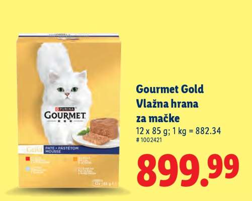 Gourmet Gold Vlažna hrana za mačke