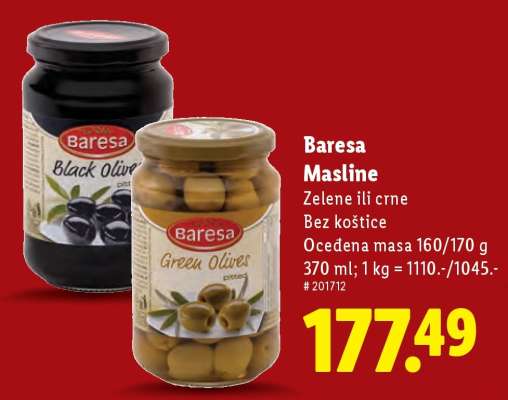 Baresa Masline