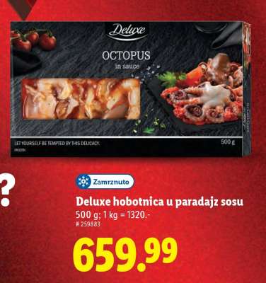 Deluxe hobotnica u paradajz sosu