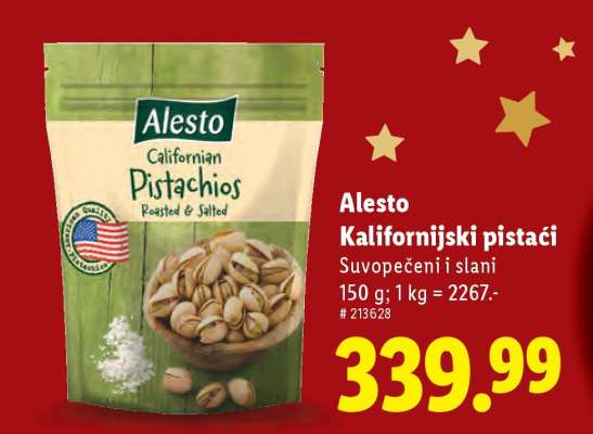 Alesto Kalifornijski pistaći