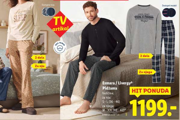 Esmara / Livergy® Pidžama