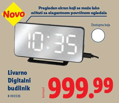 Livarno Digitalni budilnik