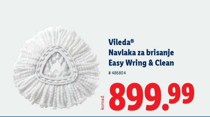 Vileda Navlaka za brisanje Easy Wring & Clean