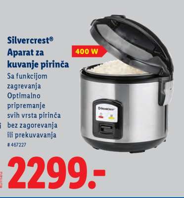 Silvercrest Aparat za kuvanje pirinča