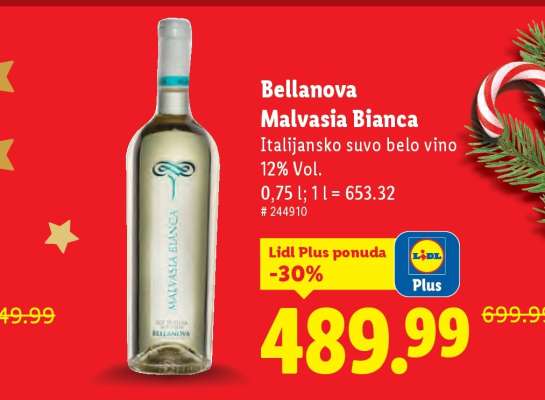 BELLANOVA Malvasia Bianca