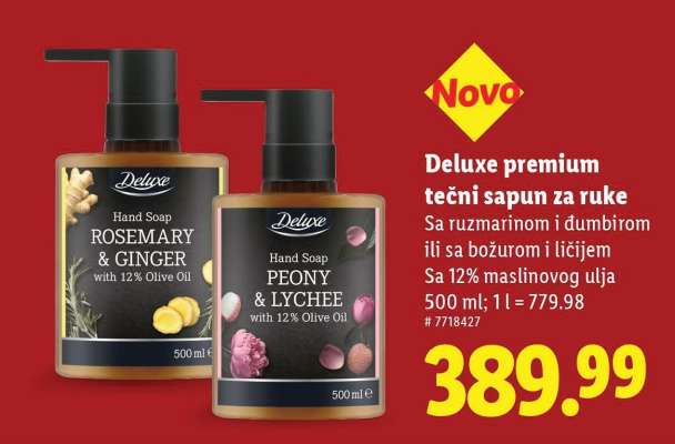 Deluxe premium tečni sapun za ruke