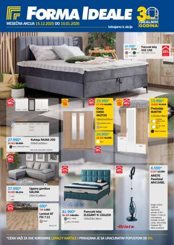 Forma Ideale katalog - 15.12.2025 - 10.01.2026.
