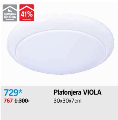 Plafonjera VIOLA