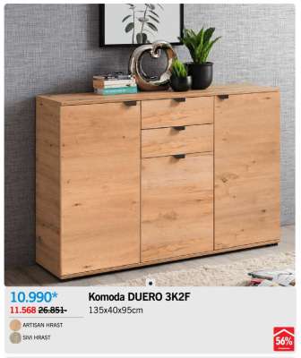 Komoda DUERO 3K2F