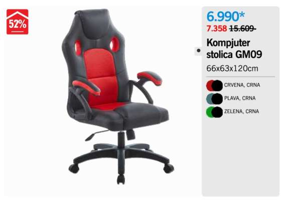 Kompjuter stolica GM09