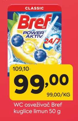 WC osvěživač Bref
