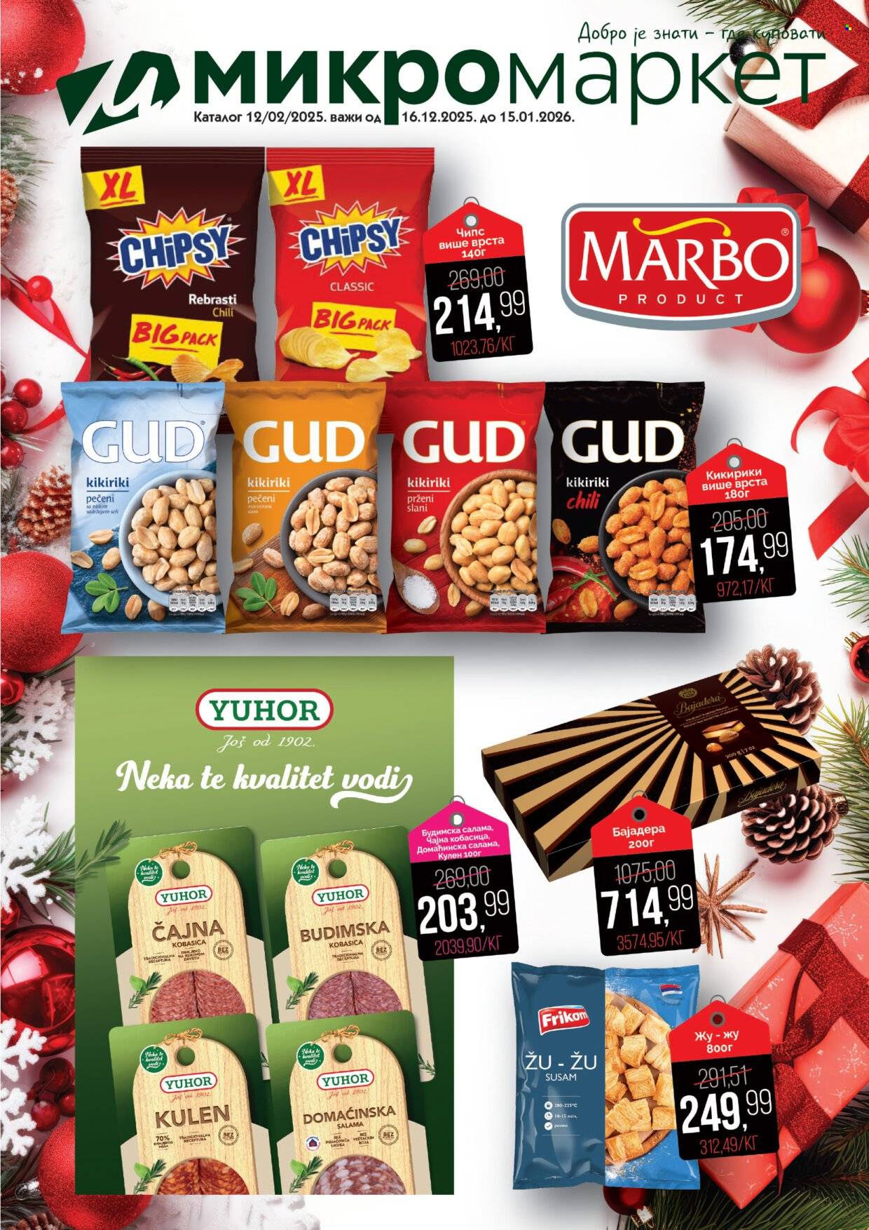 Mikromarket katalog - 16.12.2025 - 15.01.2026. Stranica 1