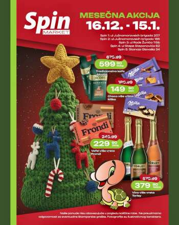 Spin Market katalog - 16.12.2025 - 15.01.2026.