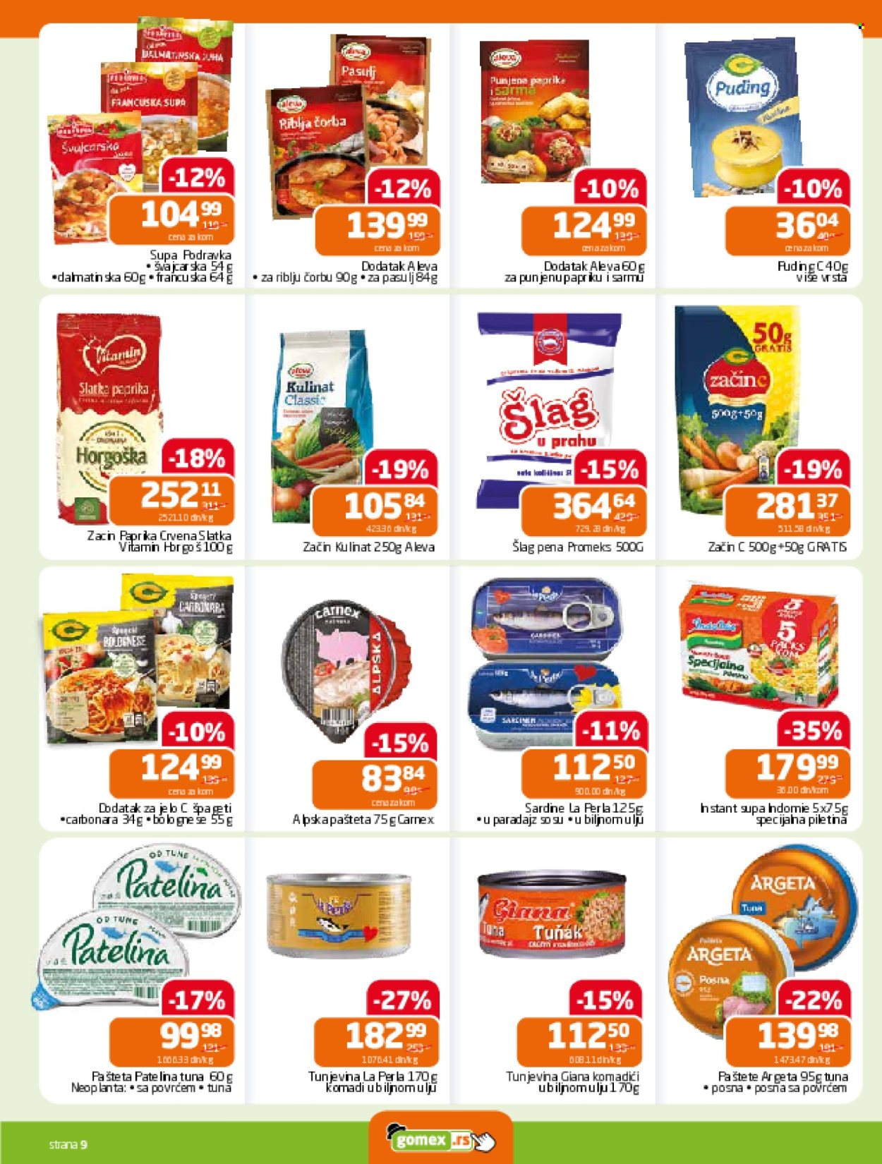 Gomex katalog - 17.12.2025 - 06.01.2026. Stranica 9