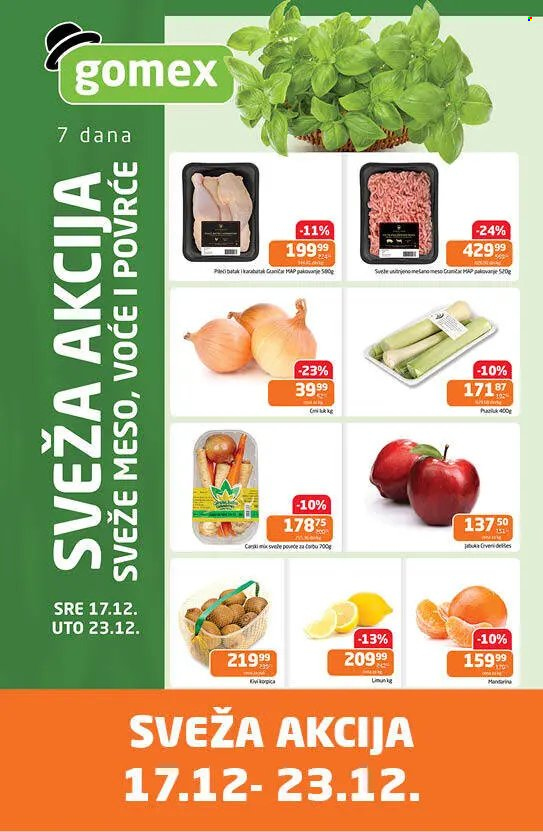Gomex katalog - 17.12.2025 - 23.12.2025. Stranica 1